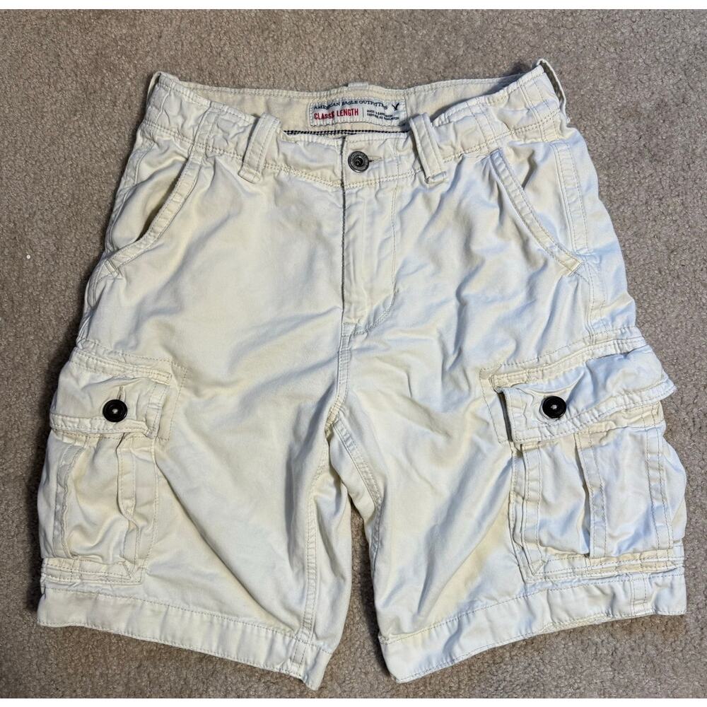 Mens AE Y2K Style Classic Skater Cargo Shorts Size 30